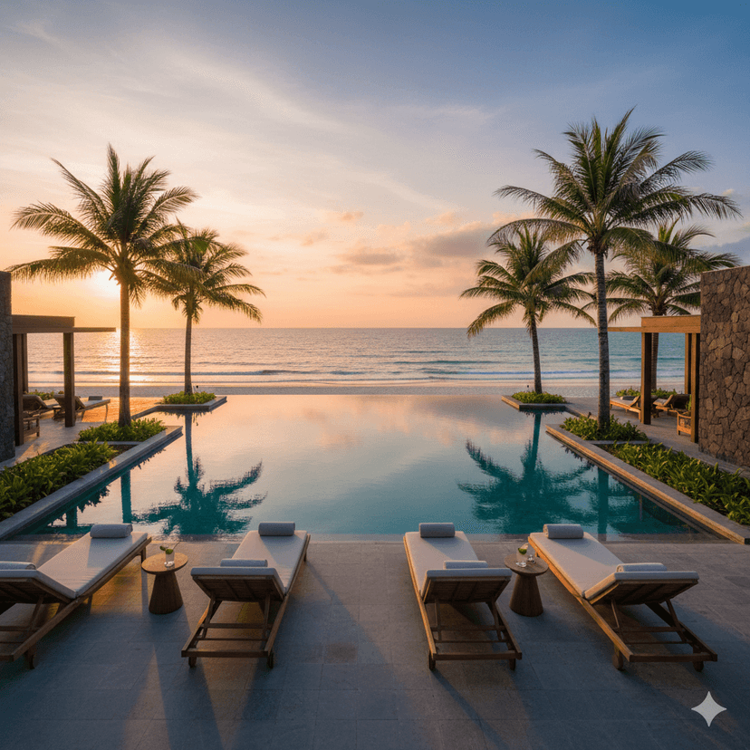 Lợi ích khi nghỉ dưỡng tại khách sạn sát biển